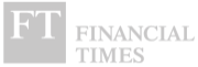 The Financial Times logo in greyscale.