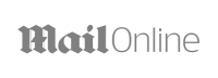 Mail Online logo in grey.